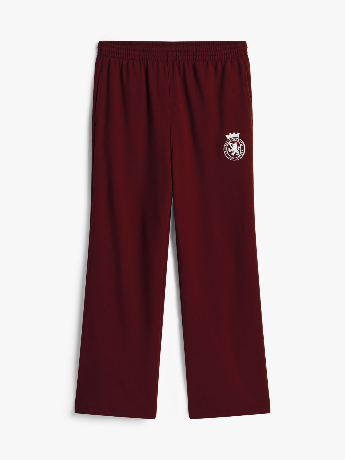 TH Crest Wide Leg Joggers — Brown