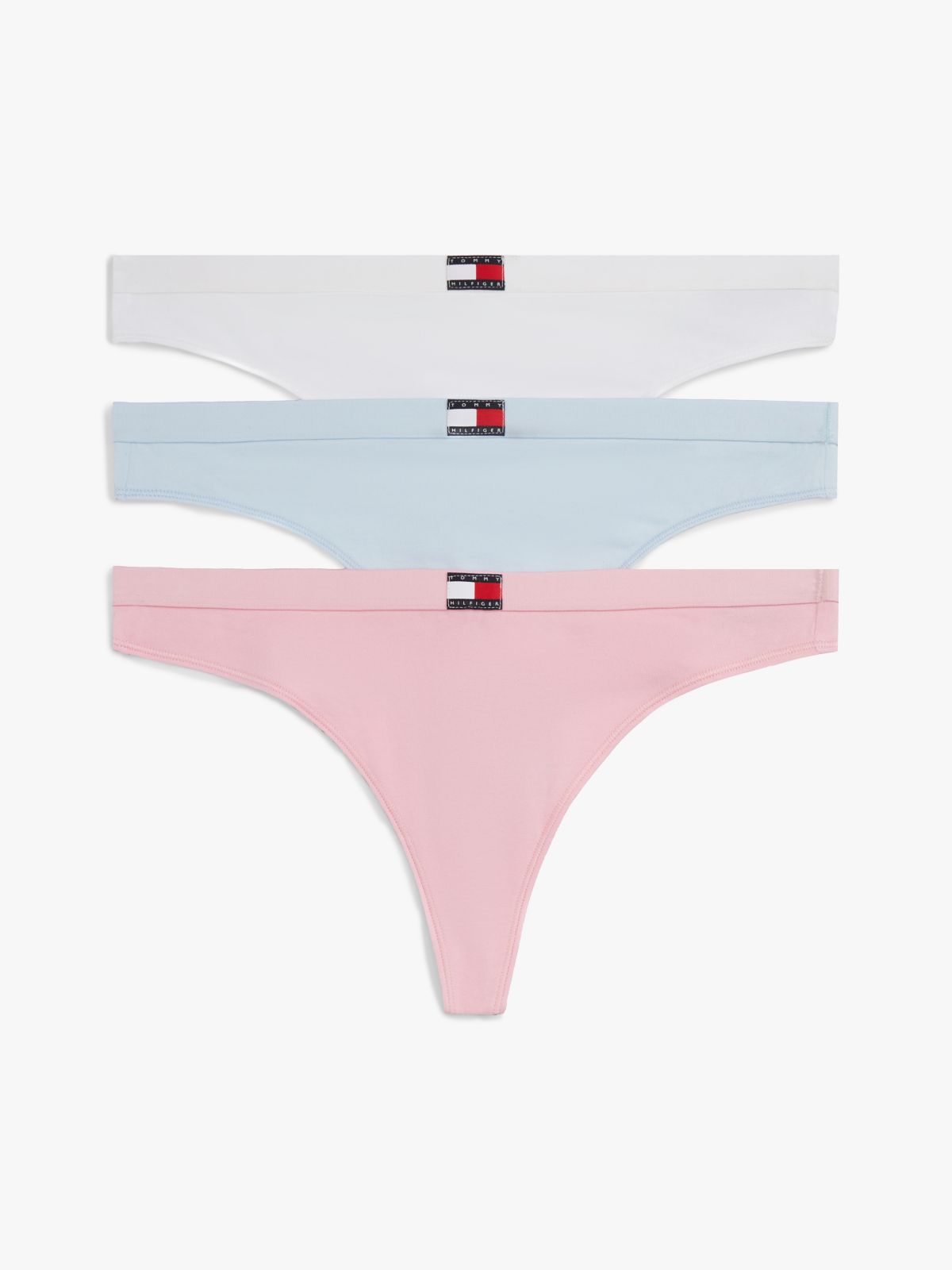 3-Pack Heritage Logo Thongs — Pink