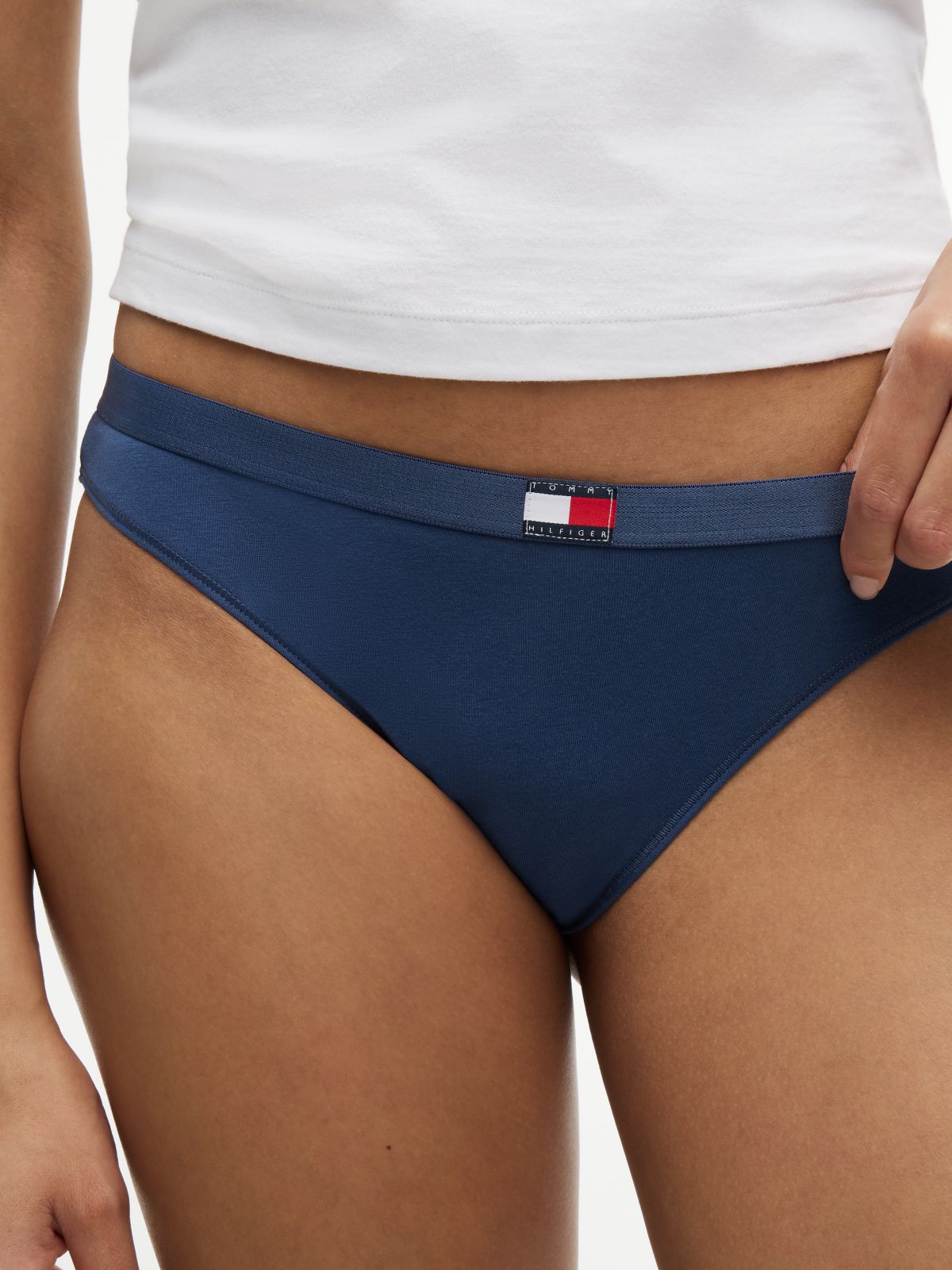 3-Pack Heritage Flag Logo Briefs — White