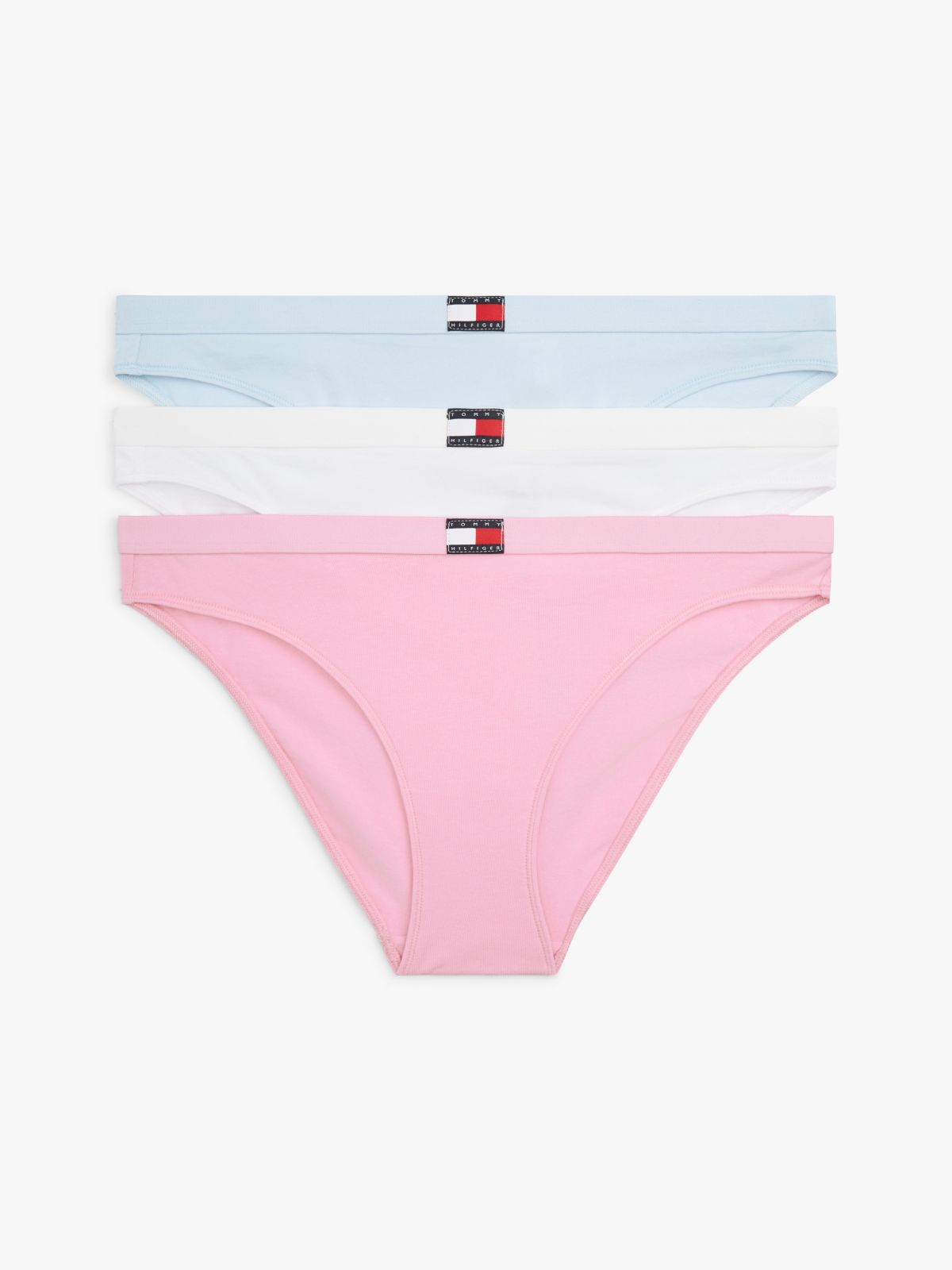 3-Pack Heritage Flag Logo Briefs — Pink