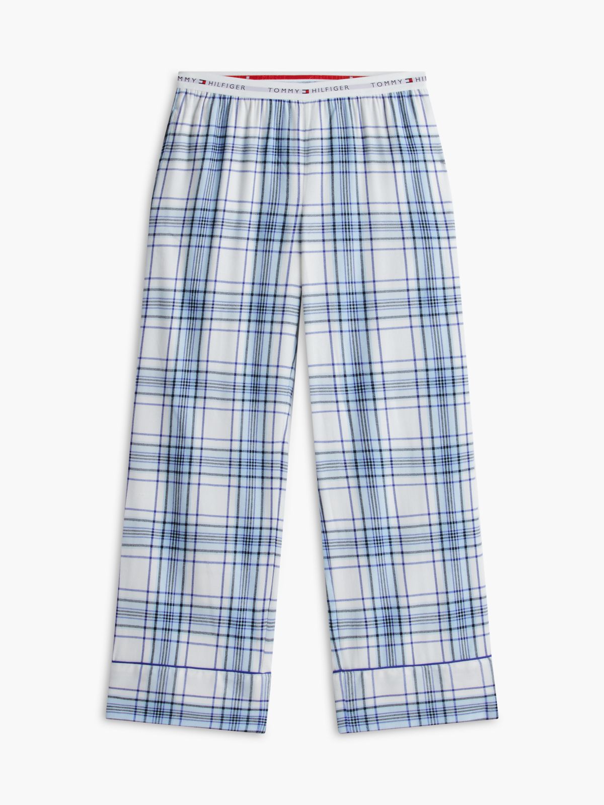 Essential Flannel Pyjamas And Slippers Gift Set — Blue