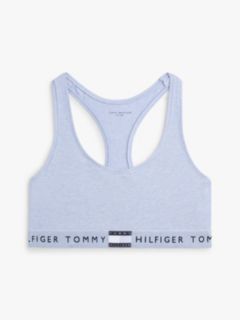 Heritage Logo Underband Racerback Bralette — Blue 5