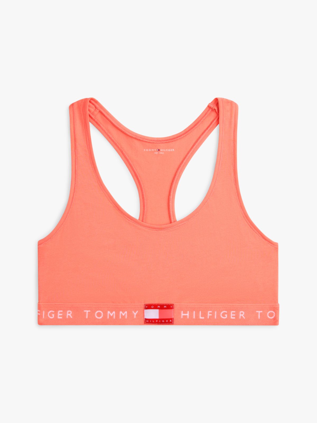 Heritage Logo Underband Racerback Bralette — Pink