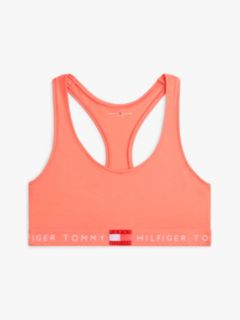 Heritage Logo Underband Racerback Bralette — Pink 5