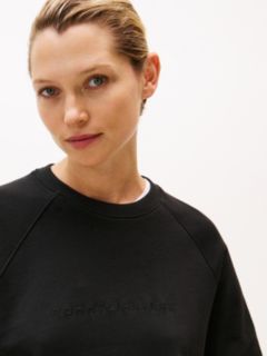 Essential Terry Lounge Sweatshirt — Black 2
