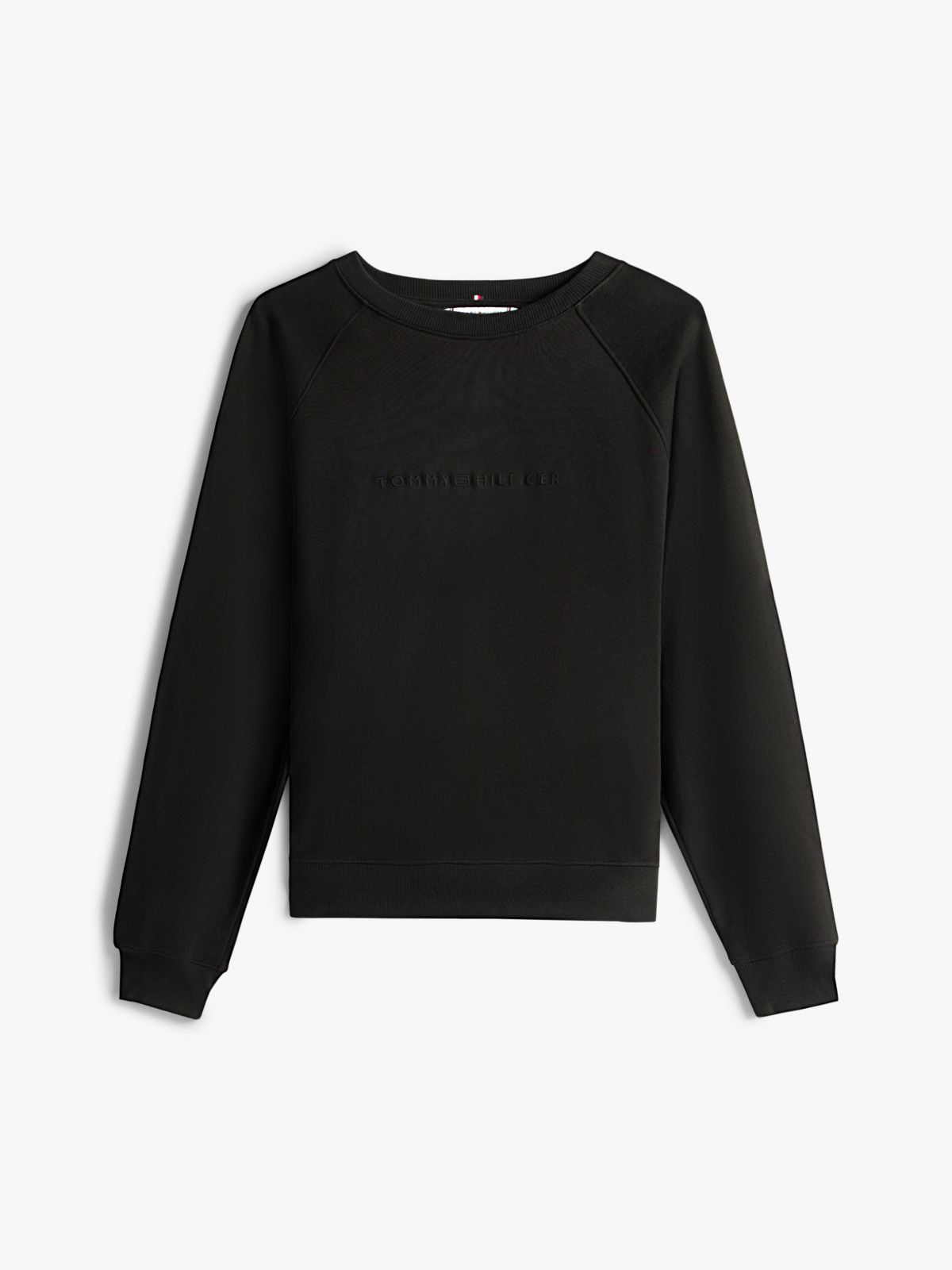 Essential Terry Lounge Sweatshirt — Black