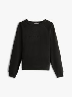 Essential Terry Lounge Sweatshirt — Black 5