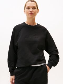 Essential Terry Lounge Sweatshirt — Black 1