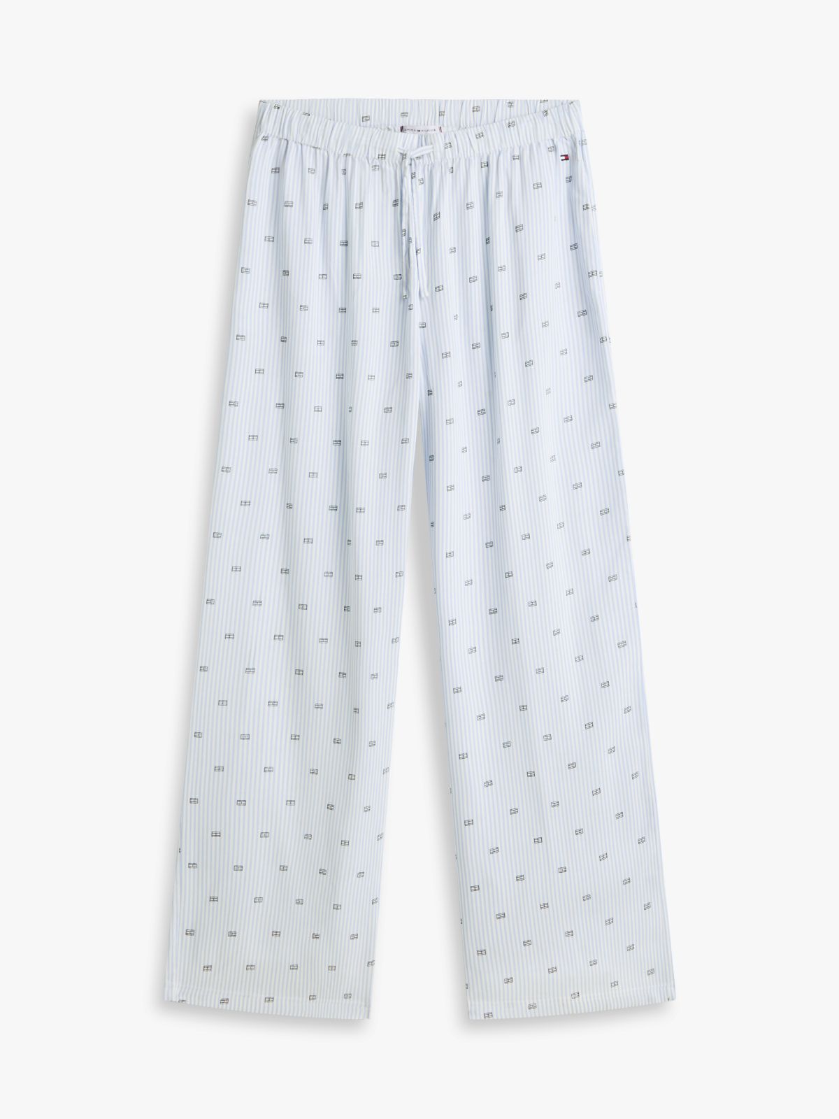 Essential Relaxed Drawstring Pyjama Bottoms — Blue