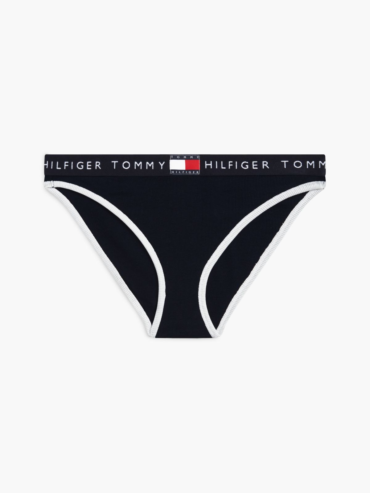 Heritage Logo Ribbed Briefs — Blue