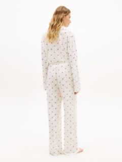 Essential Print Pyjama Bottoms — Beige 4