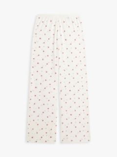 Essential Print Pyjama Bottoms — Beige 5