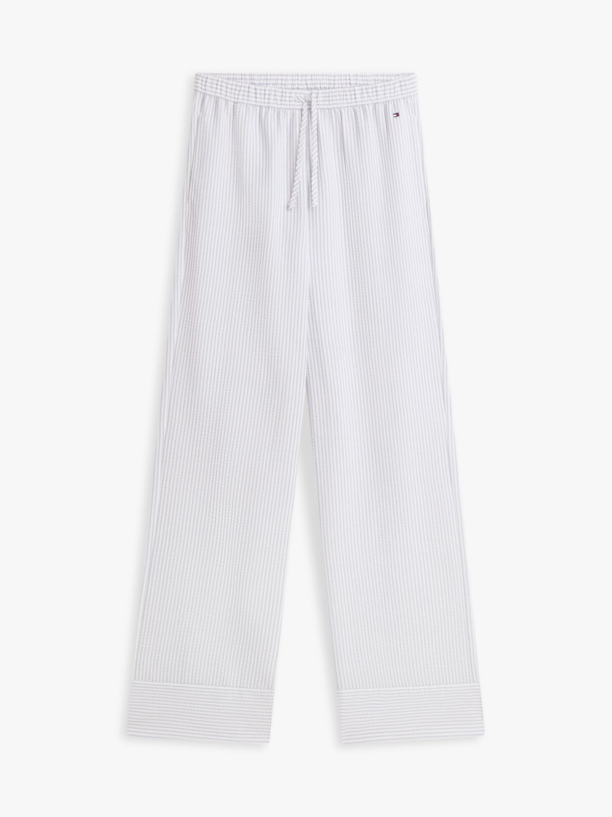 Essential Seersucker Pyjama Bottoms — Blue