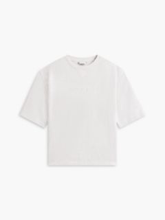 Essential Logo Embroidery Lounge T-Shirt — Grey 5