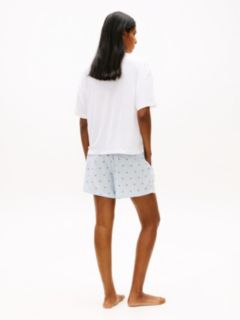 Essential T-Shirt And Shorts Pyjama Set — Beige 4