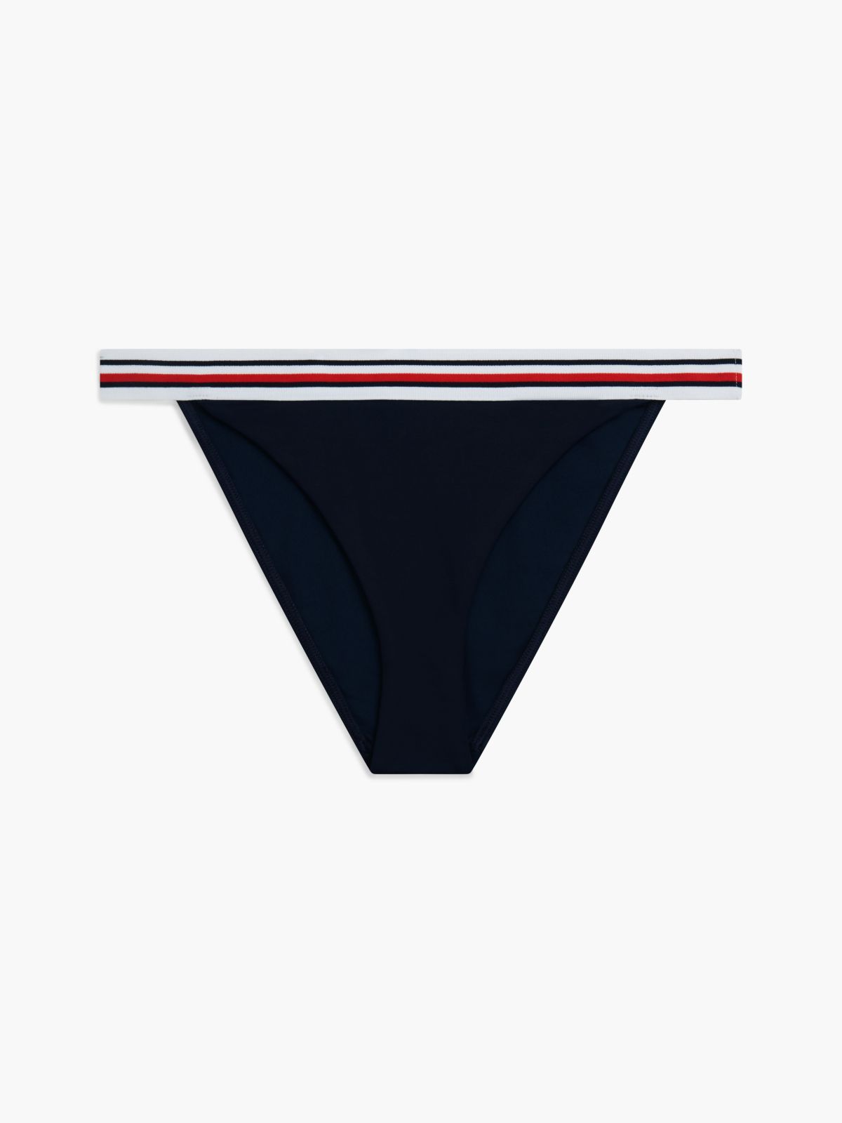 Global Stripe Cheeky Bikini Bottoms — Blue