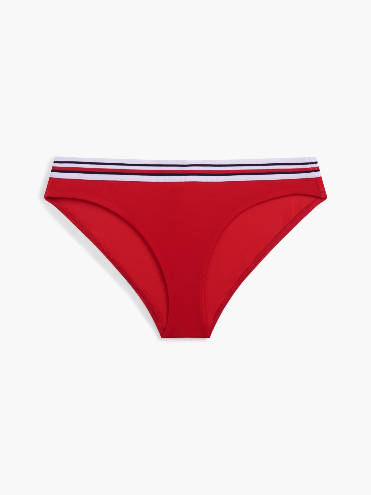 Global Stripe Bikini Bottoms — Orange