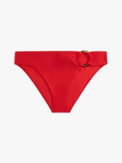 Tortoiseshell Ring Slim Bikini Bottoms — Orange 5