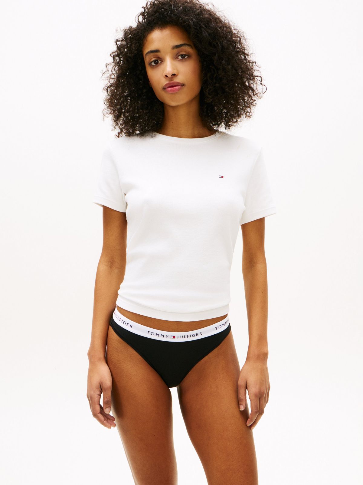 Essential 3-Pack Repeat Logo Waistband Briefs — Brown