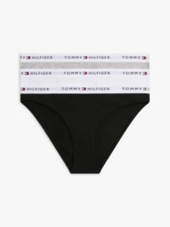 Essential 3-Pack Repeat Logo Waistband Briefs — Brown 9