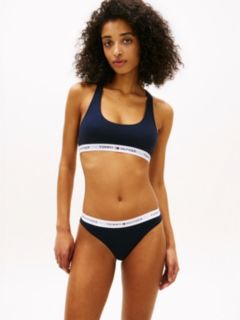 Essential 3-Pack Repeat Logo Waistband Briefs — White 3