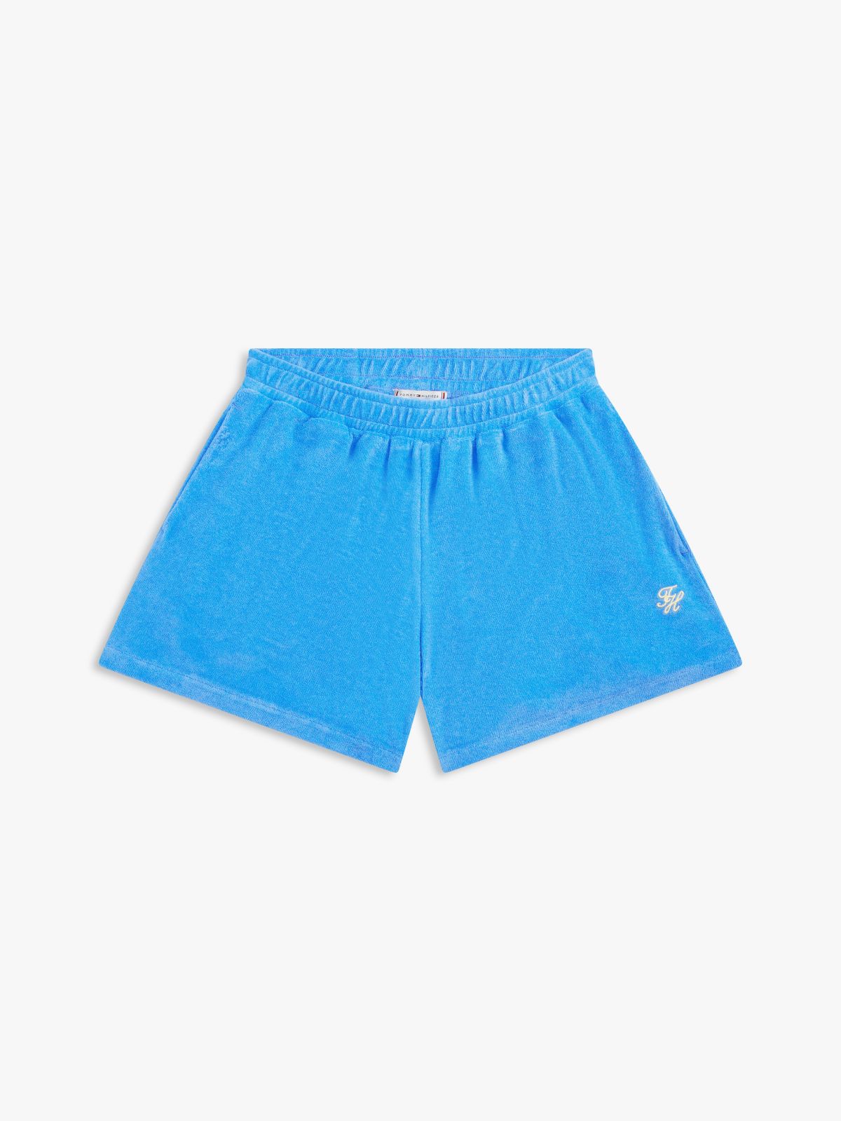 Towelling Cover-Up Shorts — Blue