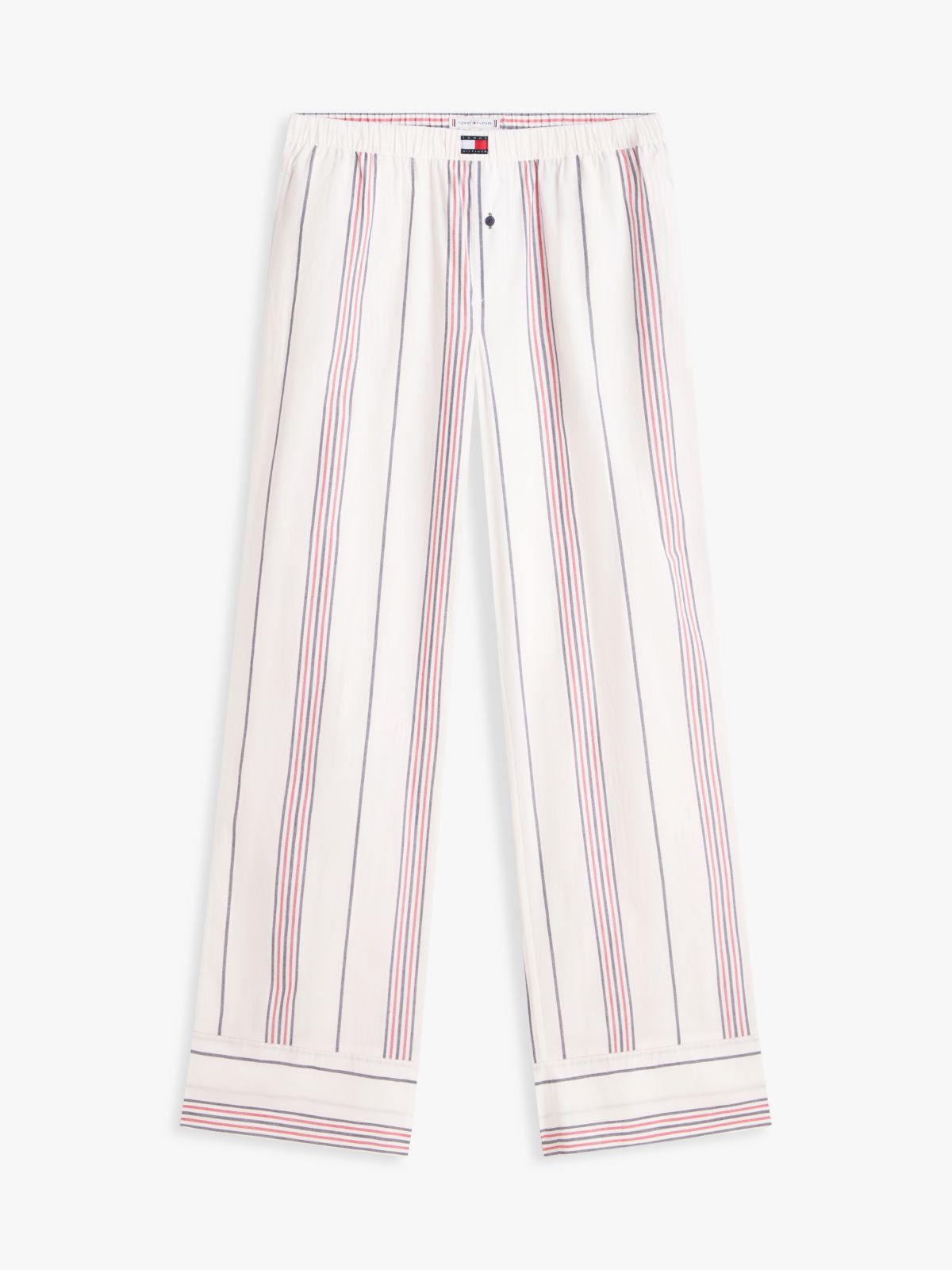 Heritage Stripe Poplin Pyjama Bottoms — Red