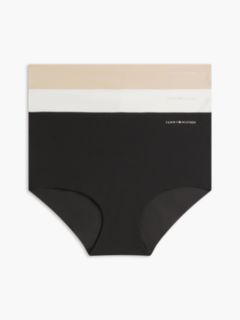 3-Pack Logo Microfibre Shorts — Beige 1