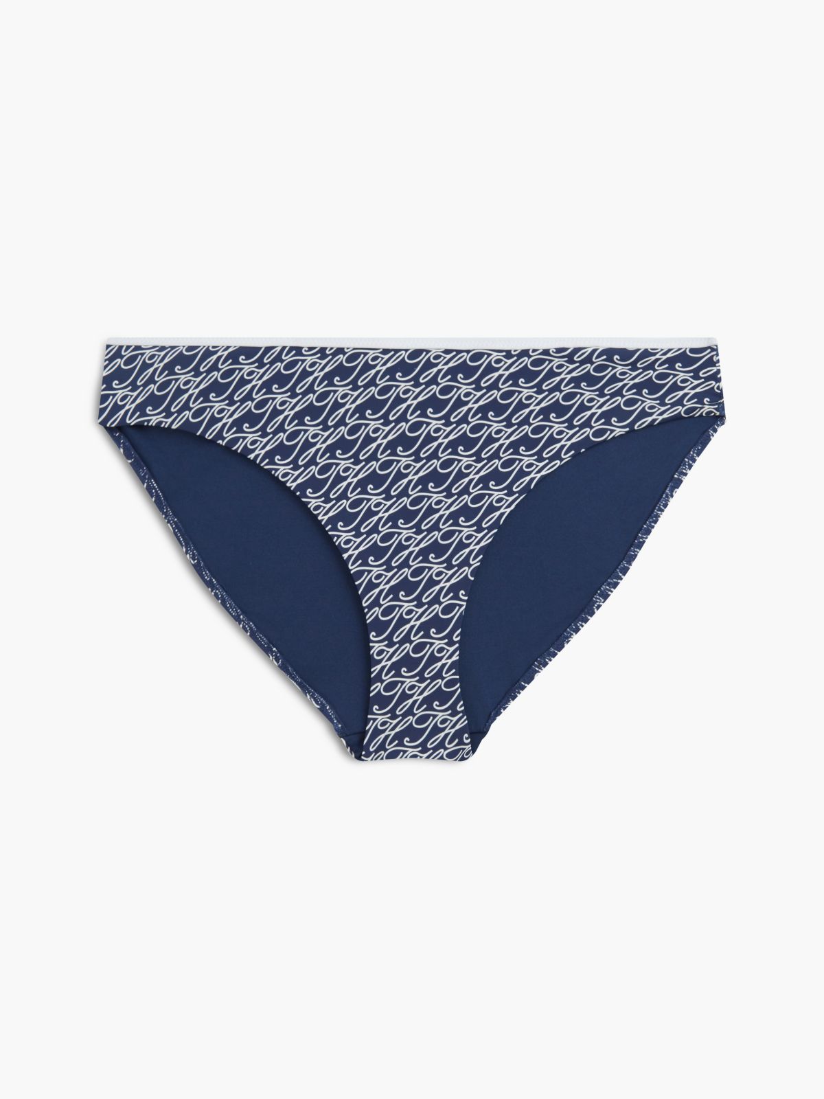 Essential Print Classic Bikini Bottoms — Blue