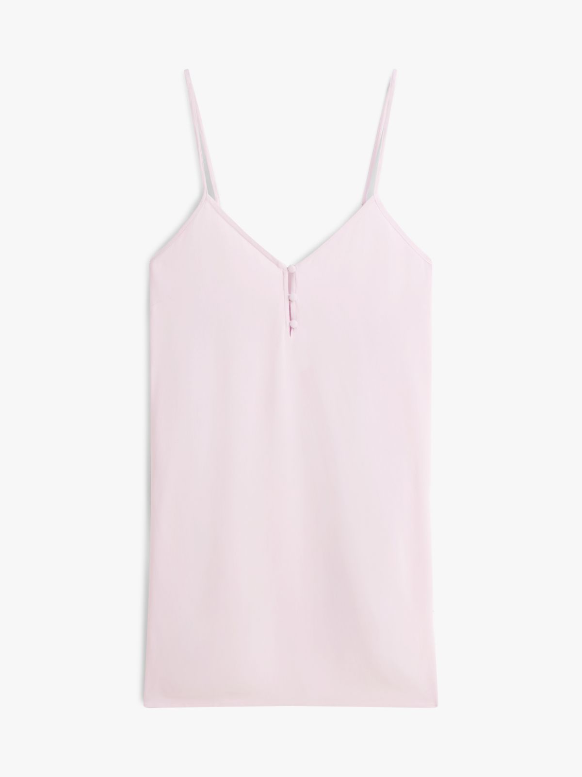 Essential V-Neck Cami Nightdress — Pink