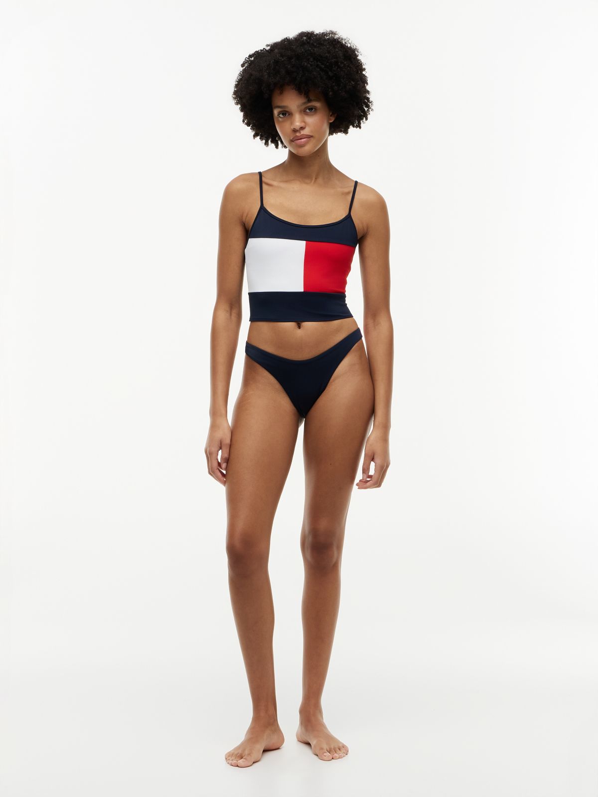 Cheeky Bikini Bottoms — Blue