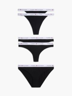 5-Pack Essential Logo Waistband Mixed Underwear — Black 1