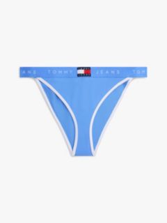 Heritage Logo Cheeky Bikini Bottoms — Blue 5