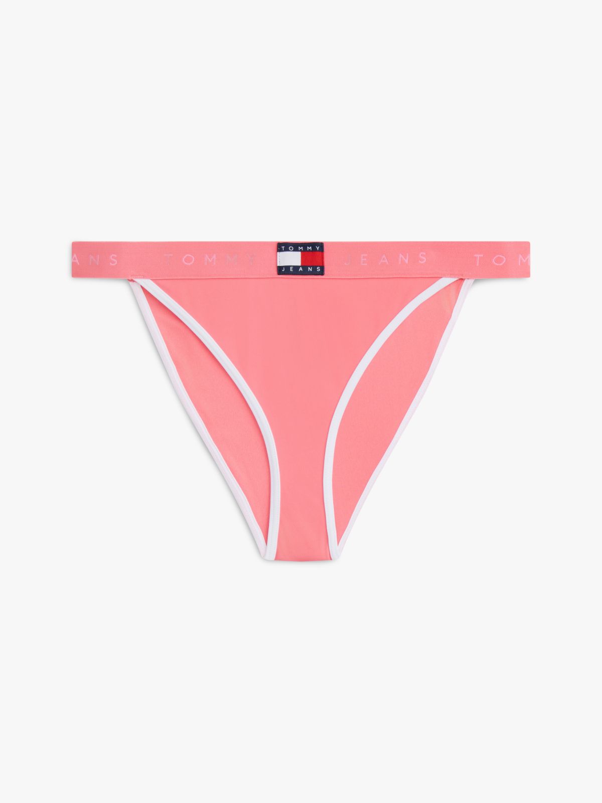 Heritage Logo Cheeky Bikini Bottoms — Pink