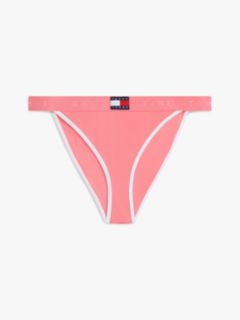 Heritage Logo Cheeky Bikini Bottoms — Pink 5