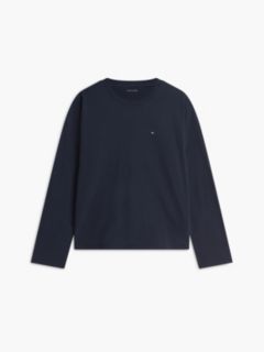 Essential Jersey Long Sleeve Pyjama Set — White 5