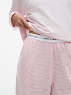 Essential Jersey Long Sleeve Pyjama Set — White 2