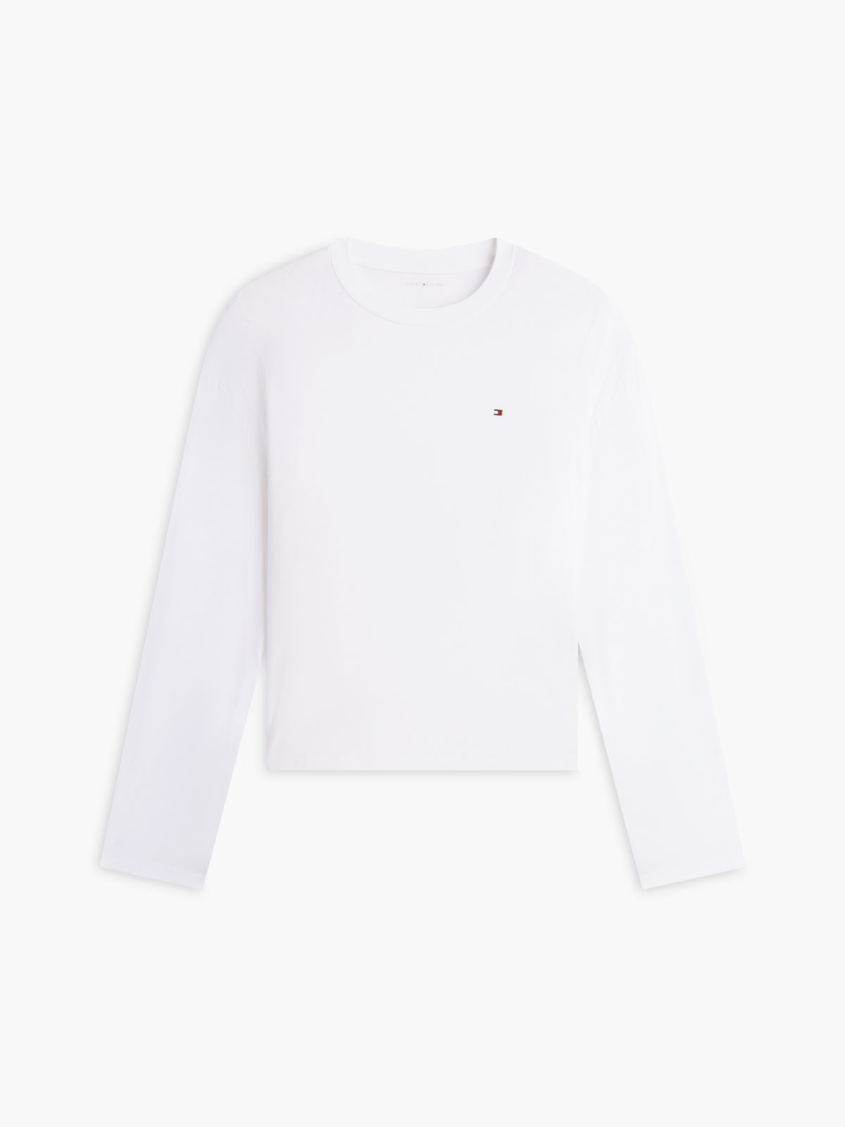 Essential Woven Long Sleeve Pyjama Set — White