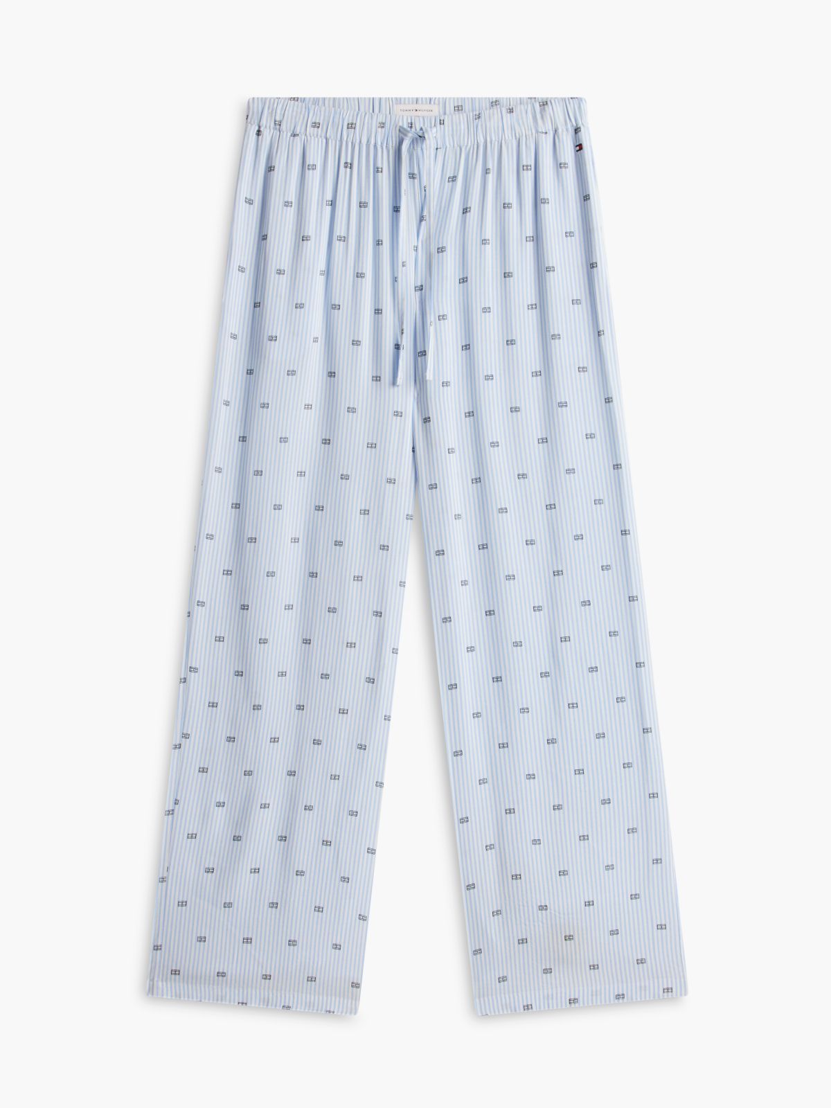 Essential Woven Long Sleeve Pyjama Set — White
