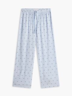 Essential Woven Long Sleeve Pyjama Set — White 6