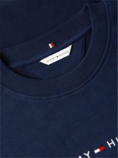 Essential Terry Relaxed Lounge Sweatshirt — Blue 6