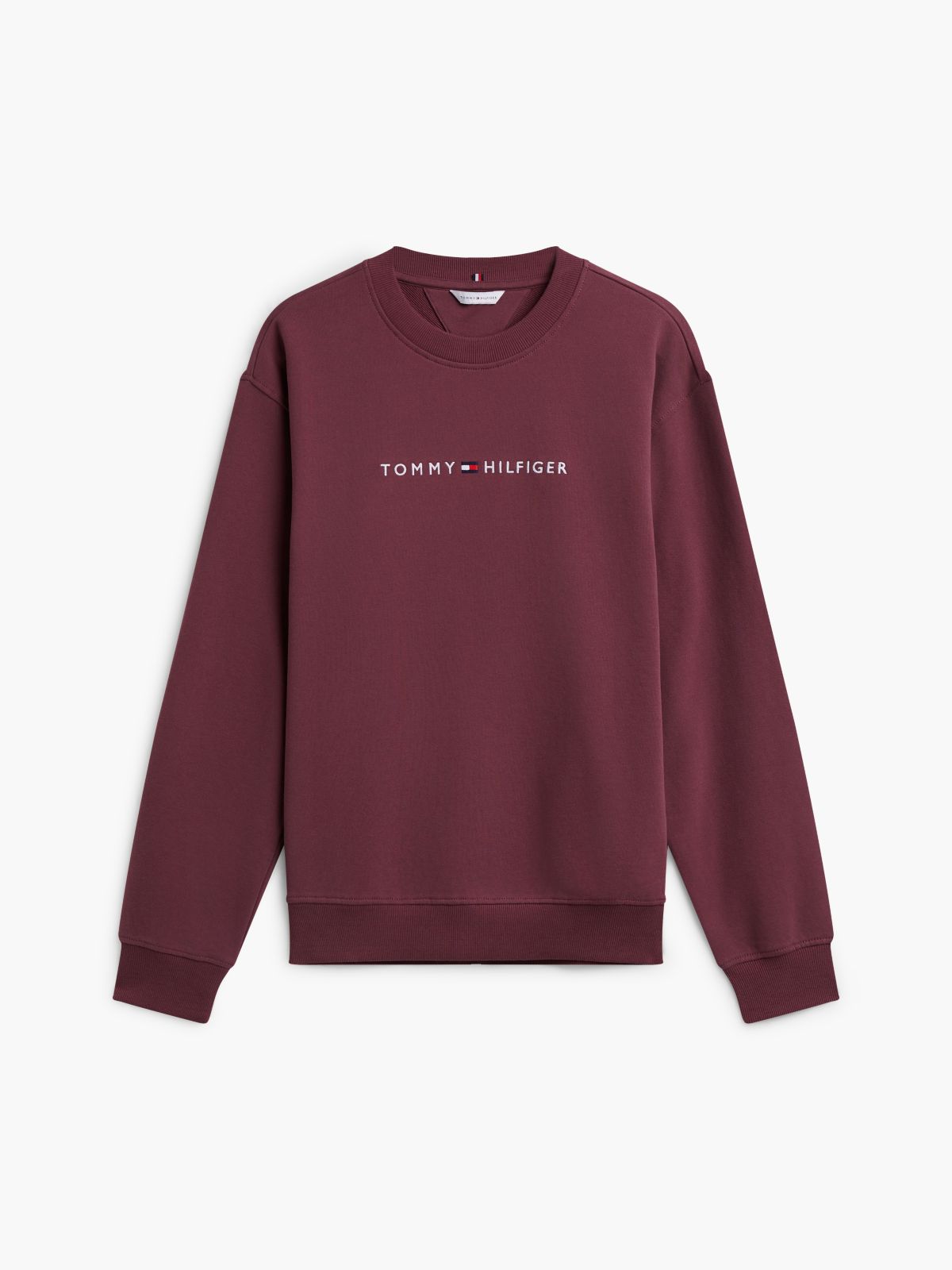 Essential Terry Relaxed Lounge Sweatshirt — Brown