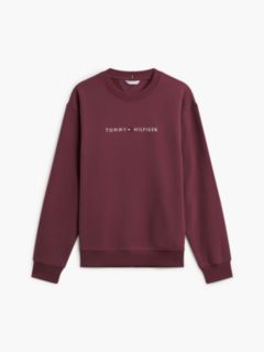 Essential Terry Relaxed Lounge Sweatshirt — Brown 5