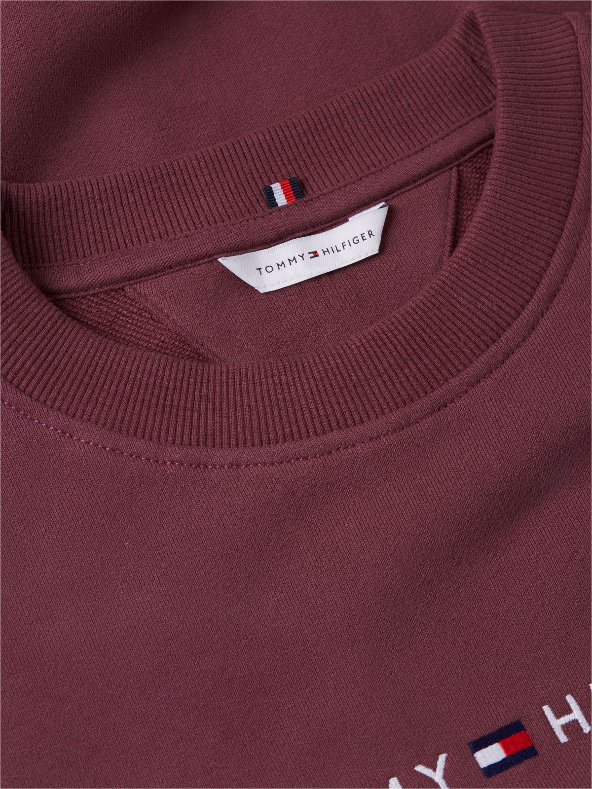 Essential Terry Relaxed Lounge Sweatshirt — Brown