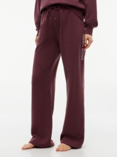 Essential Terry Relaxed Lounge Joggers — Brown 1