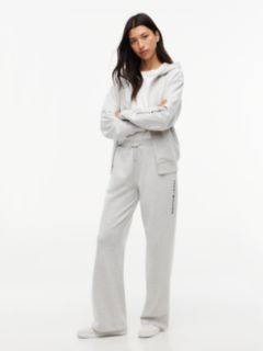 Essential Terry Relaxed Lounge Joggers — Grey 2
