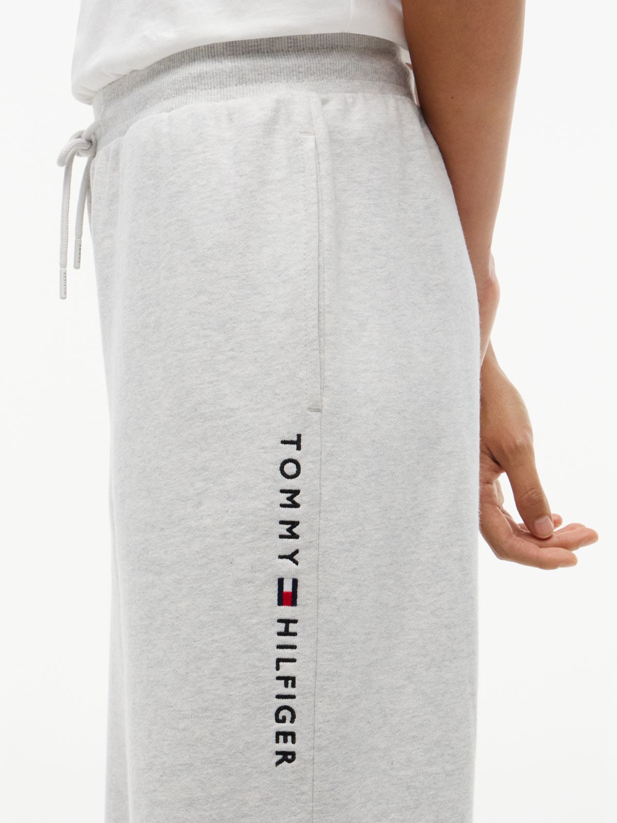 Essential Terry Relaxed Lounge Joggers — Grey