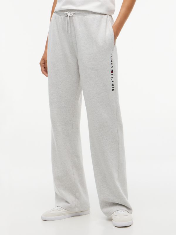 Essential Terry Relaxed Lounge Joggers — Grey