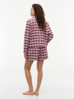 Heritage Flannel Pyjama Set And Eye Mask Gift Box — Pink 4