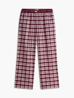 Heritage Flannel Relaxed Pyjama Bottoms — Pink 5